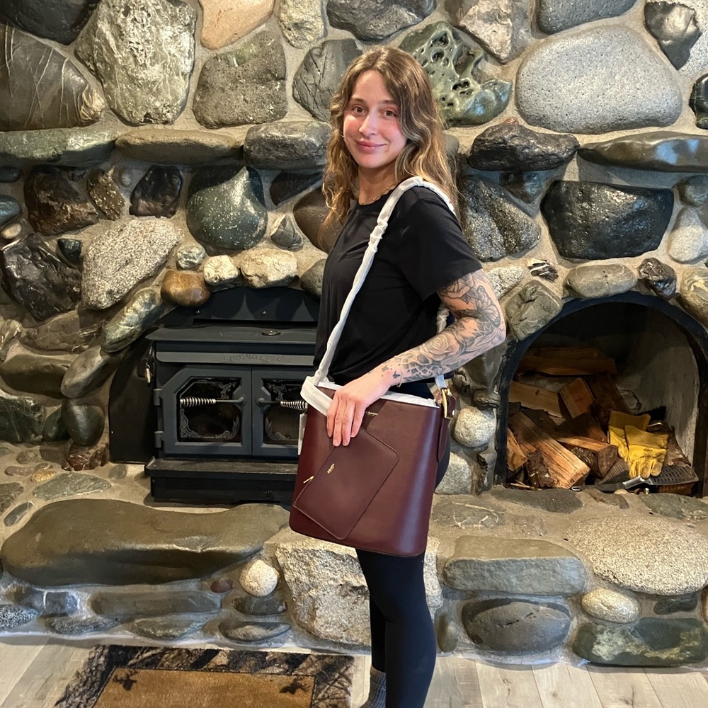 COACH BLEECKER BROWN WITH TAGS ! - Picture 4 of 10